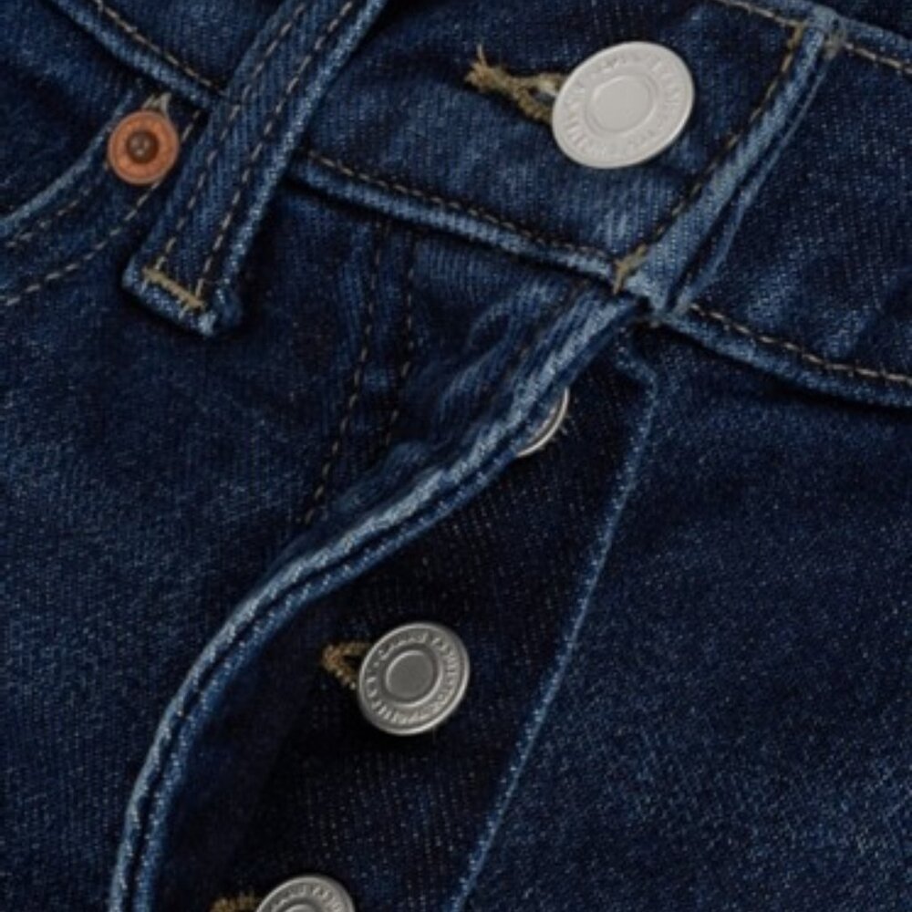 Lucky Brand - Relaxed Taper Button Fly Jeans